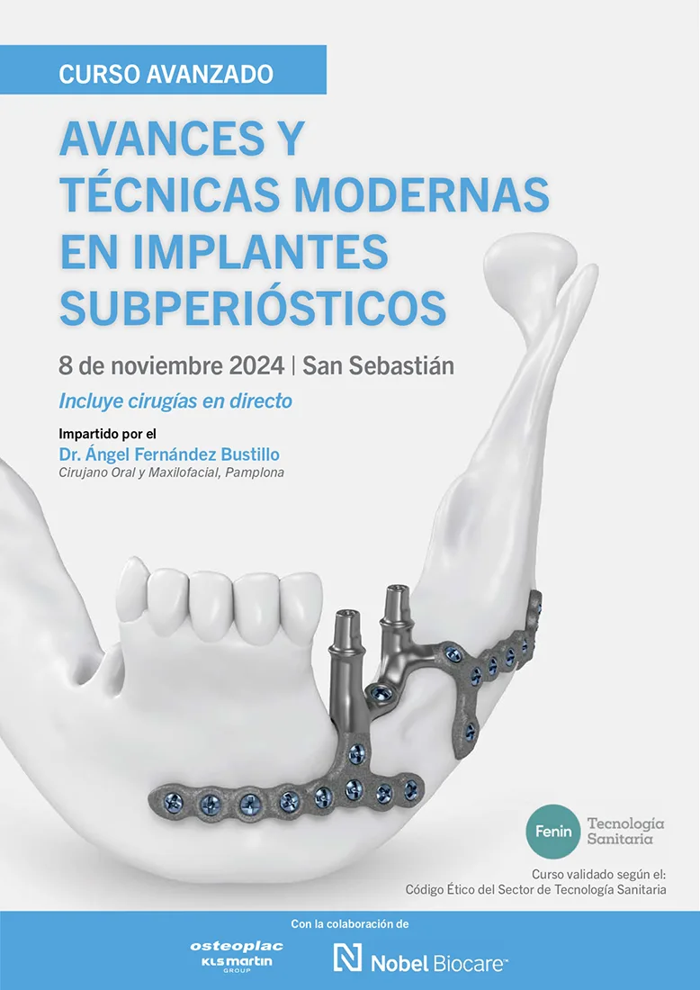 Curso avanzado en técnica y avances en implantes subperiósticos