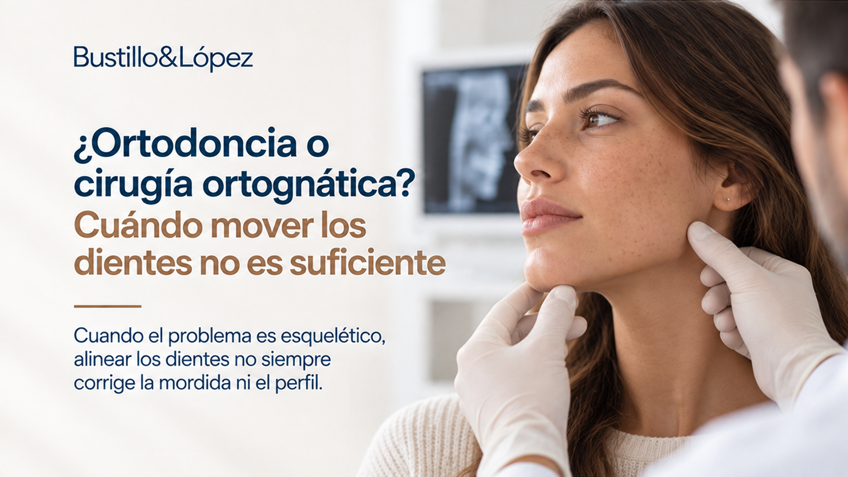 Imagen de portada sobre ortodoncia y cirugía ortognática